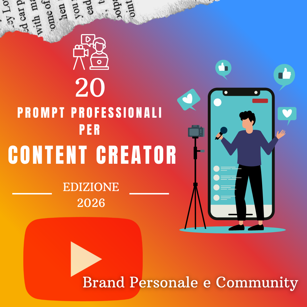 20 Prompt AI per Brand Personale e Community