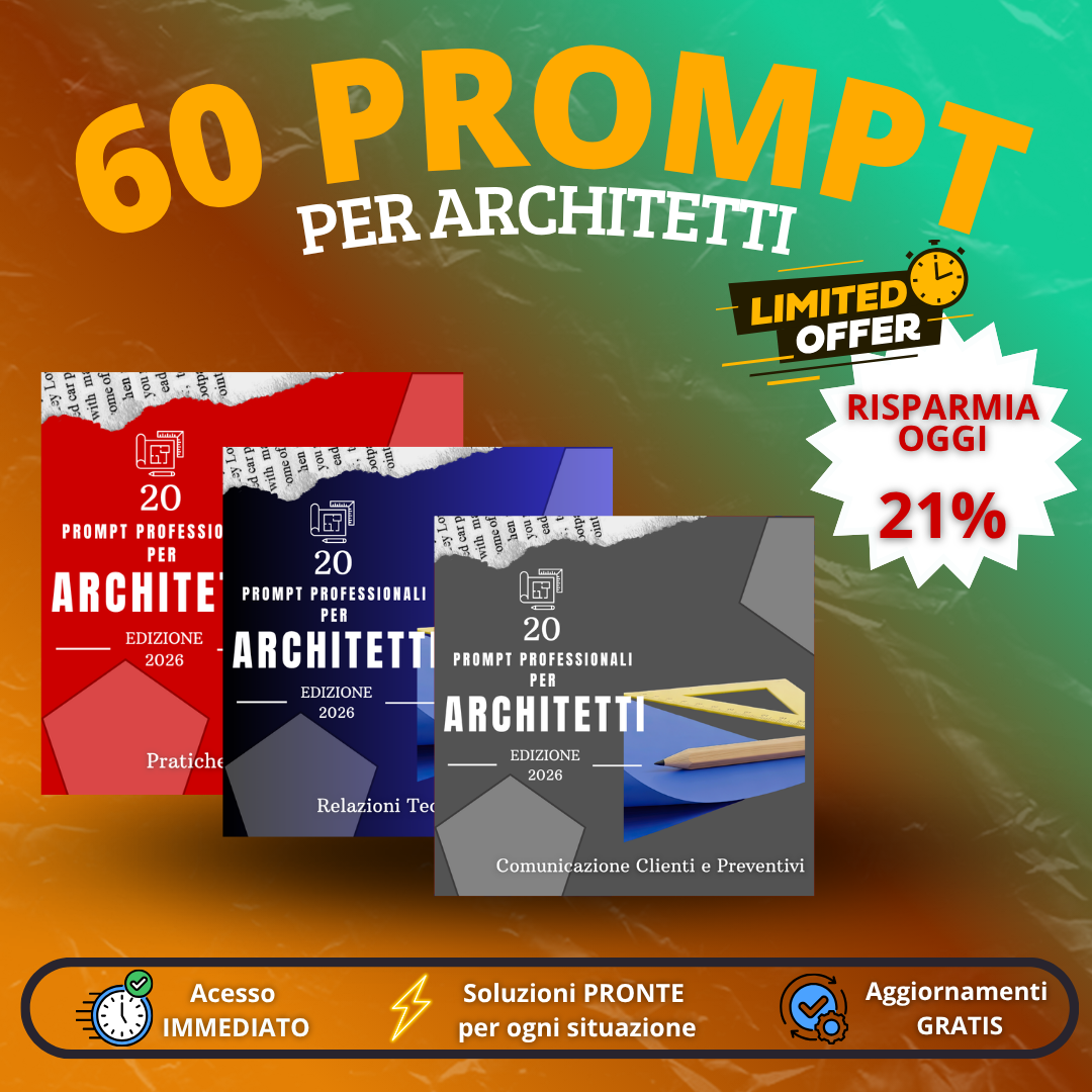 Bundle Architetto Pro – 60 Prompt