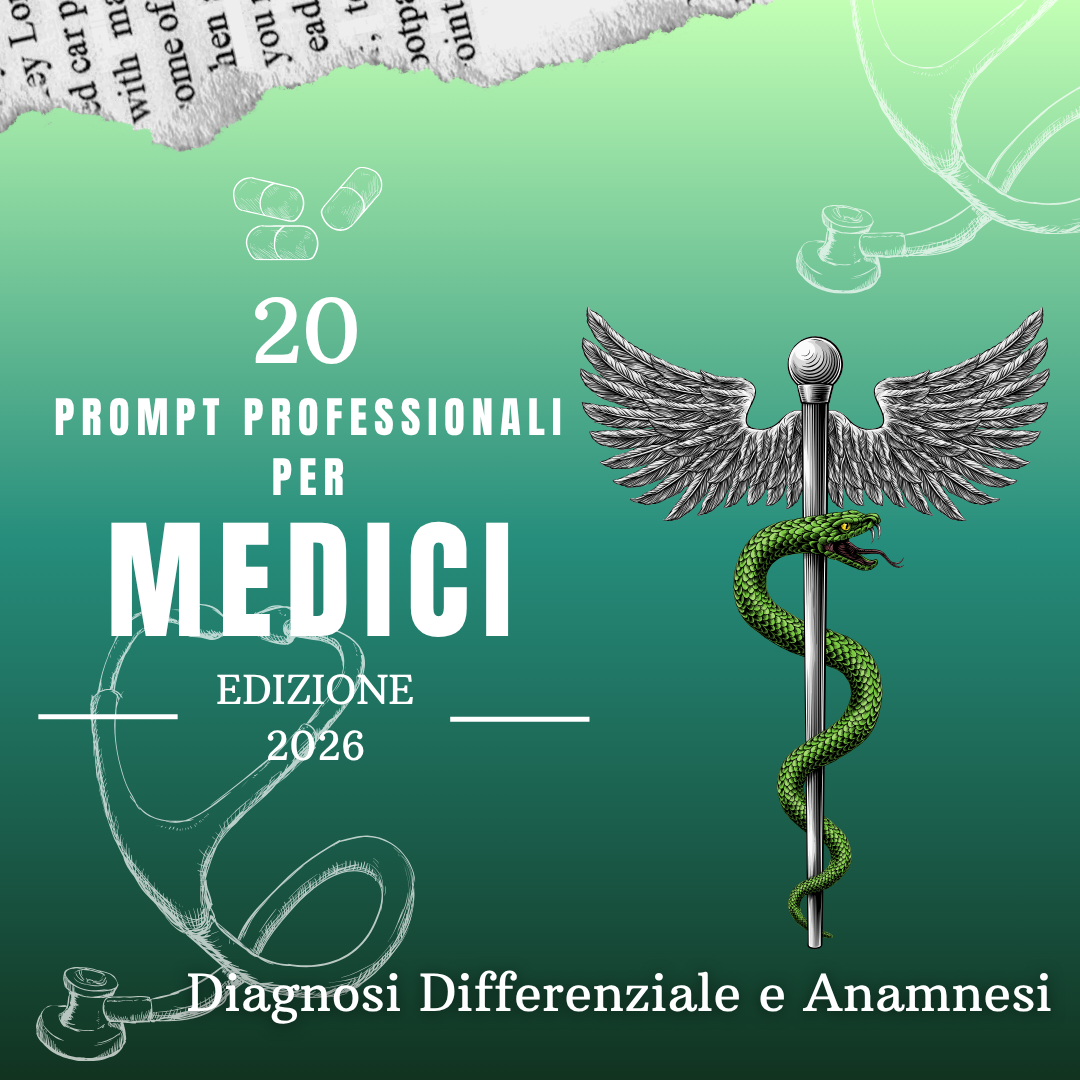 20 Prompt AI per Diagnosi Differenziale e Anamnesi
