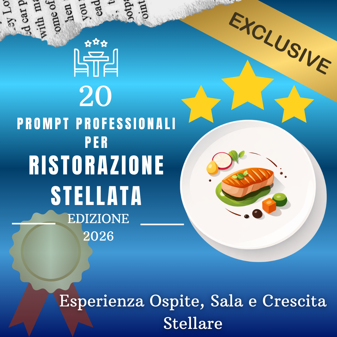 20 Prompt AI per Esperienza Ospite, Sala e Crescita Stellare