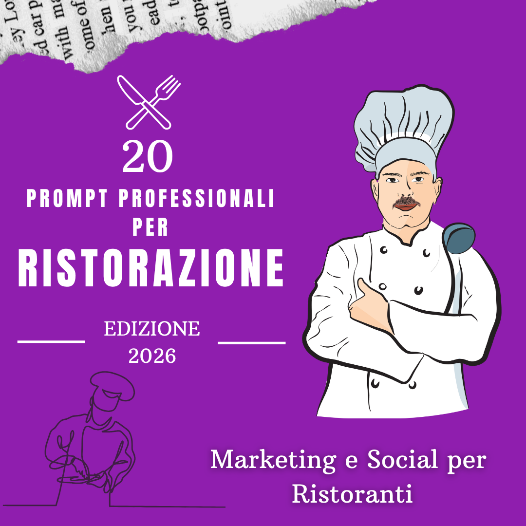20 Prompt AI per Marketing e Social per Ristoranti