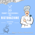 20 Prompt AI per Menu, Carte e Descrizioni