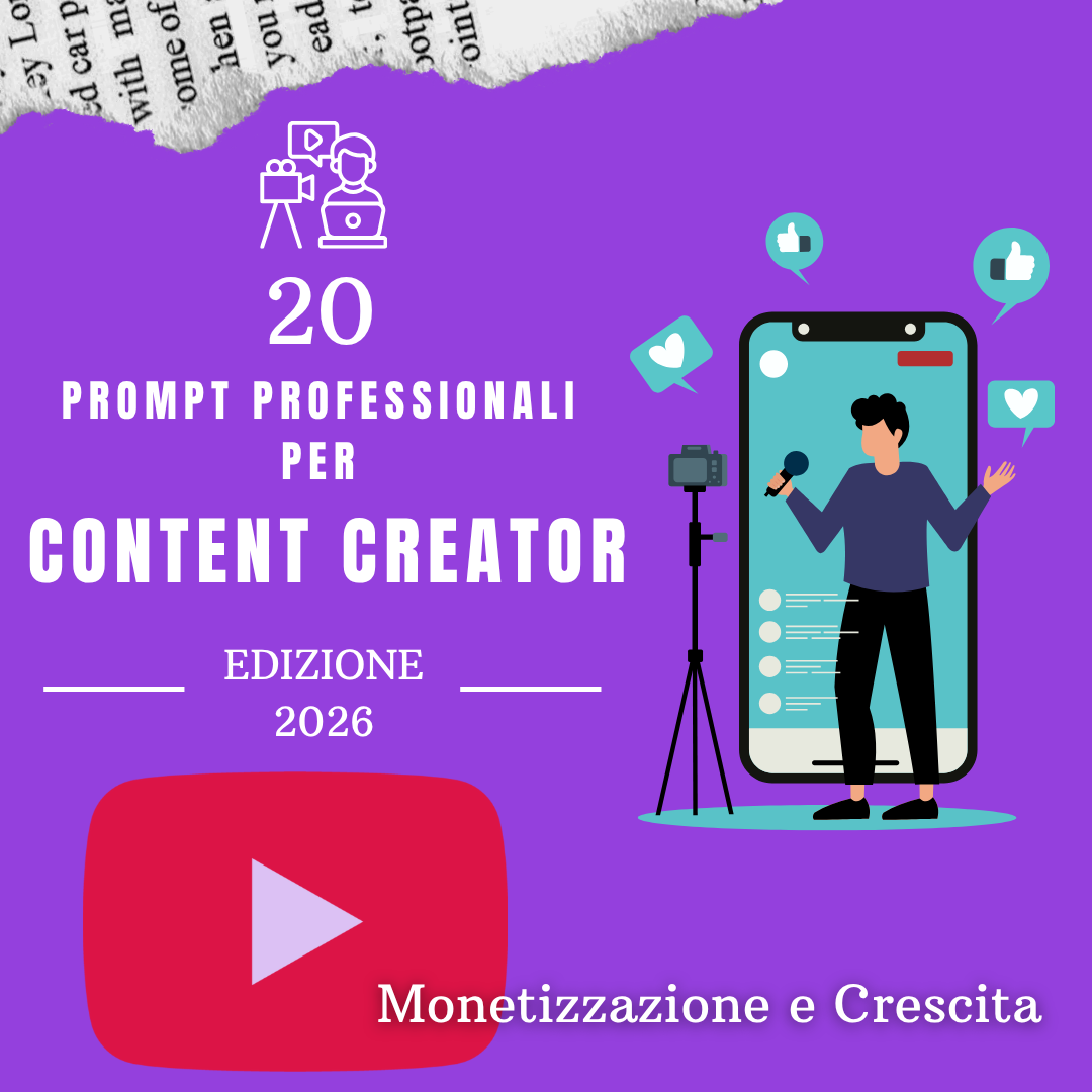 20 Prompt AI per Monetizzazione e Crescita